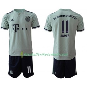 Fußballtrikots FC Bayern München James 11 Kinder 2018-2019 Kurzarm Auswärts-trikot kaufen